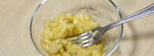 геркулесовая каша с бананом и орехами. Шаг 6