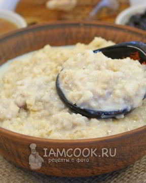 Геркулесовая каша в мультиварке