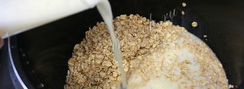 геркулесовая каша в мультиварке. Шаг 4