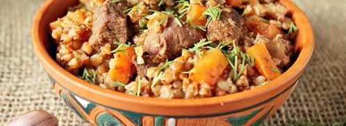 гречка с говядиной в мультиварке. Шаг 14