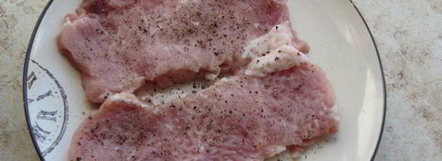 гречка с грибами и отбивной. Шаг 4