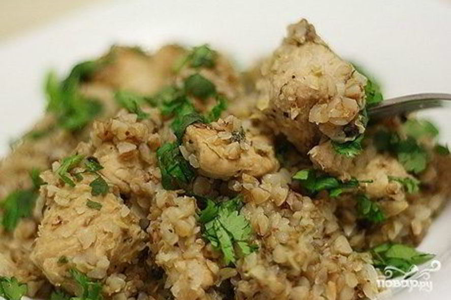 Рецепт гречки с индейкой в мультиварке