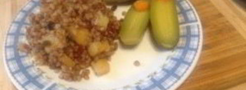 гречка с картофелем и специями. Шаг 10