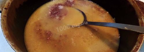 гречка с куриным мясом в казане. Шаг 9