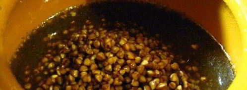 гречка с куриными сердечками. Шаг 46