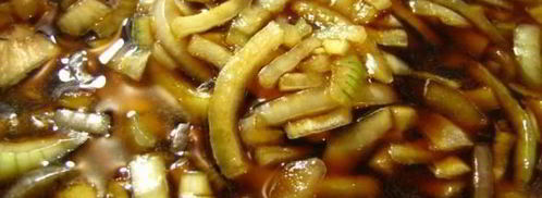 гречка с куриными сердечками. Шаг 23