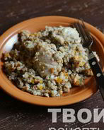 Гречка с курицей