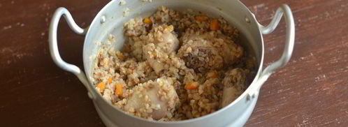 гречка с курицей. Шаг 8