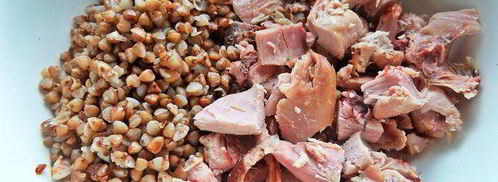 гречка с курочкой под сыром. Шаг 6