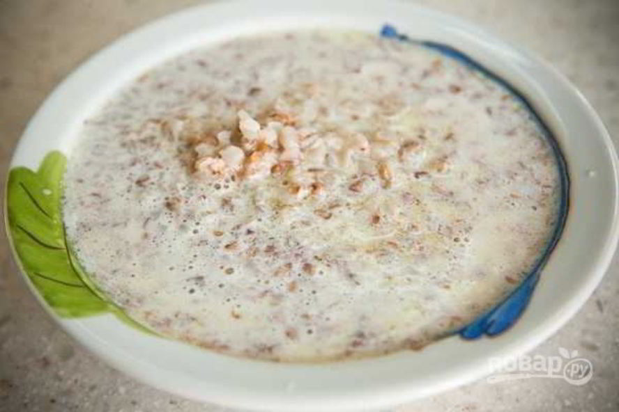 Рецепт гречки с молоком