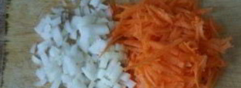 гречка с овощами и чесноком. Шаг 3