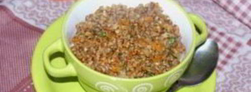 гречка с овощами и чесноком. Шаг 8