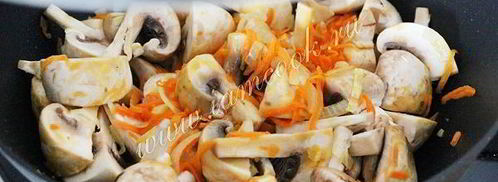 гречка с шампиньонами. Шаг 7