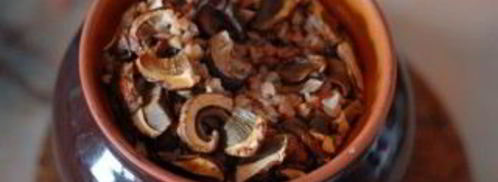 гречка с сушеными грибами. Шаг 3