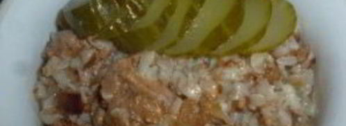 гречка с тушенкой на сковороде. Шаг 6