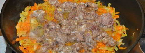 гречка с тушенкой. Шаг 4