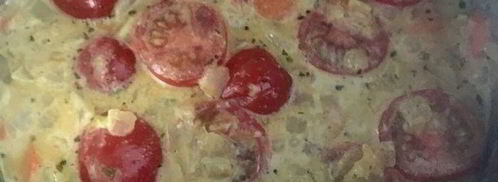 гречка в сливочно-имбирном соусе с мясом на гриле. Шаг 9