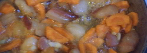 гречневая каша с брокколи, морковью и сельдереем. Шаг 5