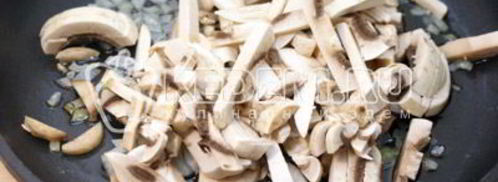 гречневая каша с грибами. Шаг 3