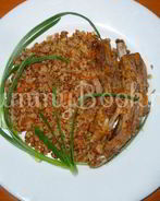 Гречневая каша со свиными ребрышками из мультиварки