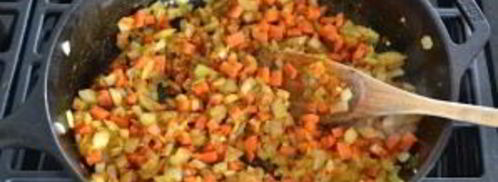 каша чечевица. Шаг 4