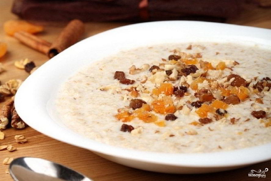 Рецепт каши геркулесовой в мультиварке