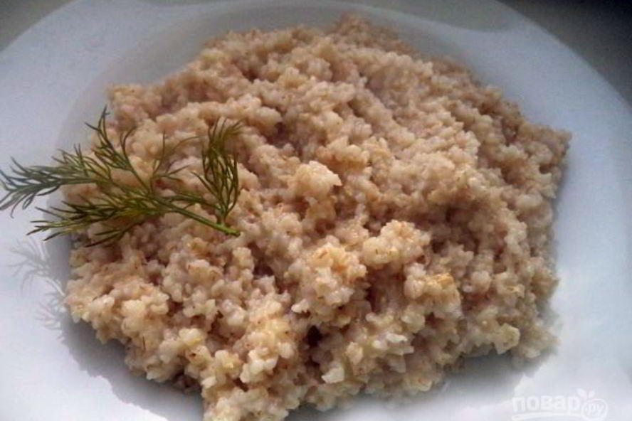 Рецепт каши из ячменя