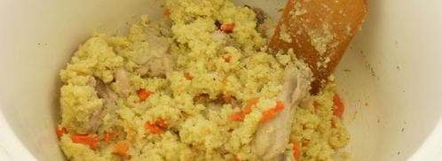 каша пшенная с куриными крылышками в мультиварке. Шаг 6