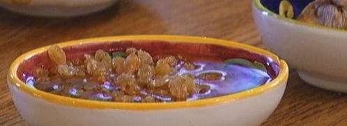 каша с отрубями, миндалем и сухофруктами. Шаг 3