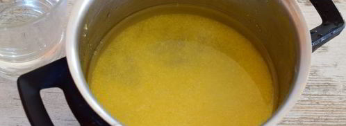 кукурузная каша на молоке для детей. Шаг 5