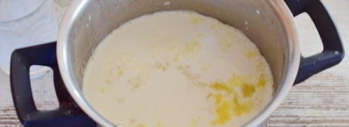 кукурузная каша на молоке для детей. Шаг 8