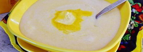 кукурузная каша на молоке для детей. Шаг 10