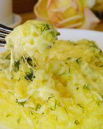 Кукурузная каша с сыром