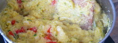 полента с кабачками. Шаг 3