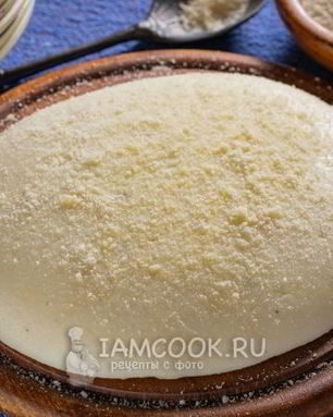 Полента с сыром