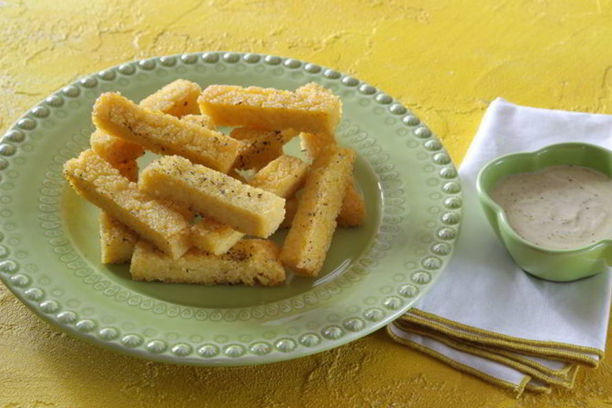 Рецепт запеченной поленты из пшена