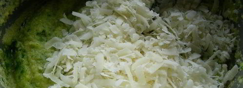 запеченная зеленая полента. Шаг 4