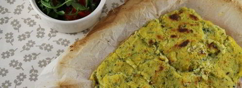 запеченная зеленая полента. Шаг 8