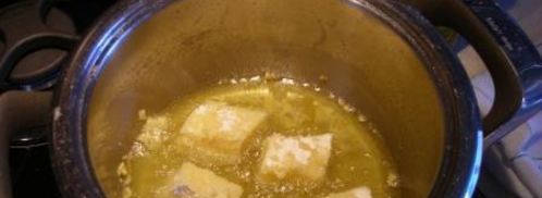 жареная полента polenta fritta. Шаг 9