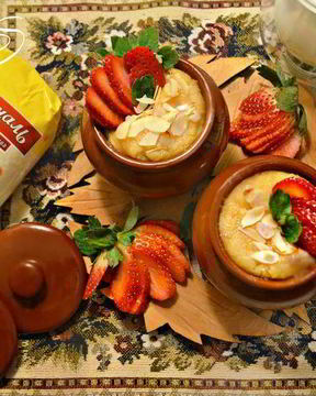 Гурьевская каша на топленом молоке