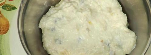 гурьевская каша с орехами, фруктами и изюмом. Шаг 9