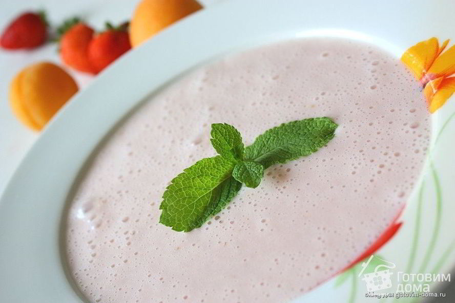 Рецепт клубничной манной каши