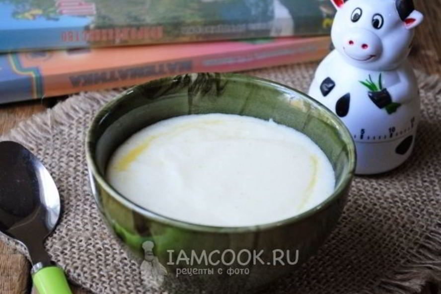 Рецепт манной каши для ребенка