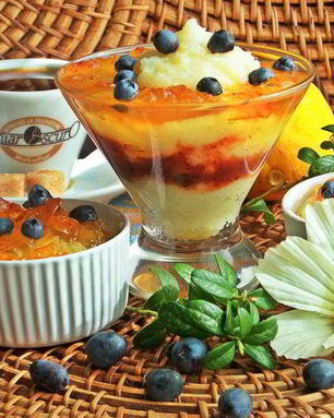 Манная каша на десерт