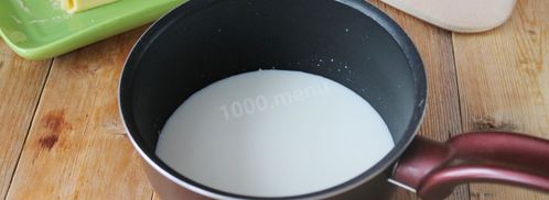 манная каша на молоке без комочков классическая. Шаг 3