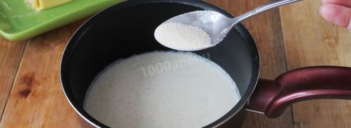манная каша на молоке без комочков классическая. Шаг 4
