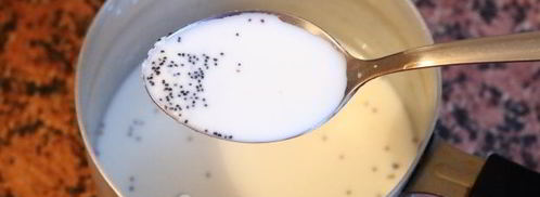 манная каша на молоке с маком. Шаг 5