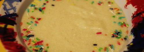 манная каша на молоке с желтком. Шаг 7