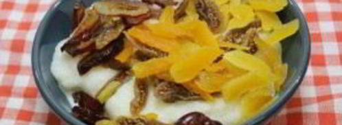 манная каша с фруктами. Шаг 4