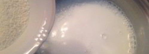 манная каша с медом. Шаг 4